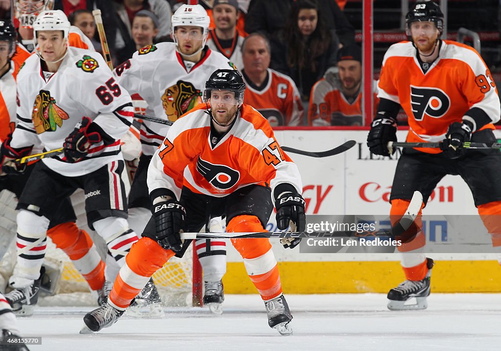 Chicago Blackhawks v Philadelphia Flyers