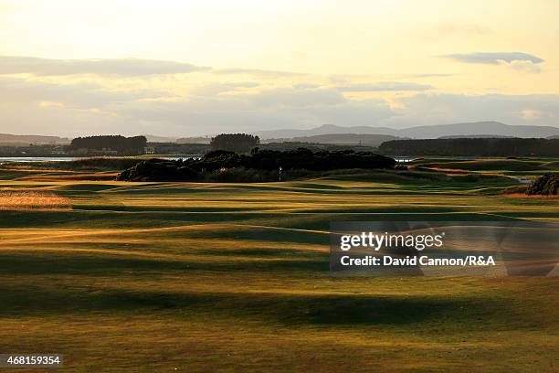 The par 4, sixth hole on the Old Course in St Andrews on July 29, 2014 in St Andrews, Scotland.