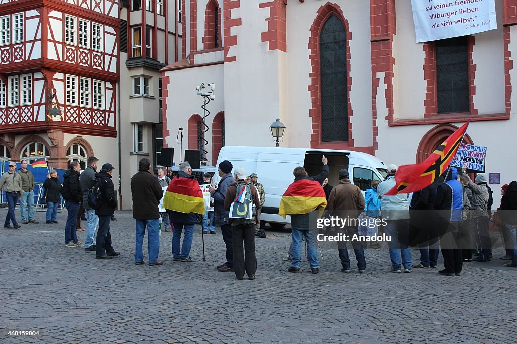 Anti-Islam rally in Germany