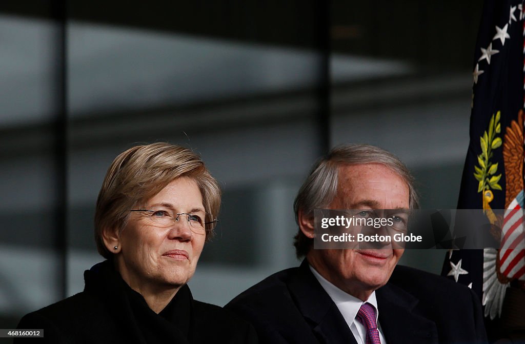 Top Politicians Take Part In Kennedy Institute Dedication