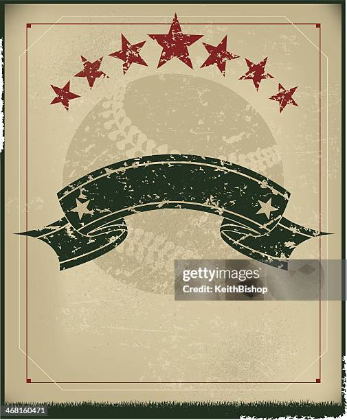 baseball grunge background - retro - baseball background stock illustrations