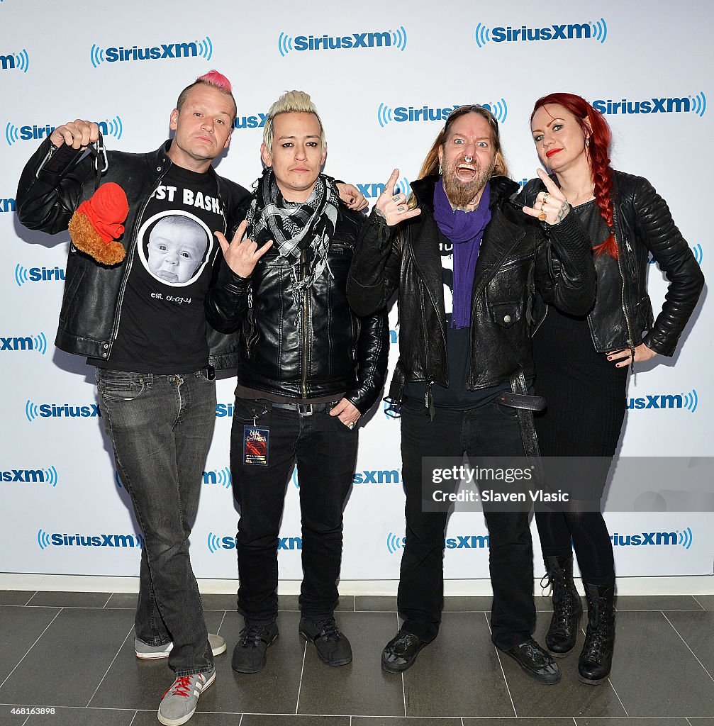 Celebrities Visit SiriusXM Studios - March 30, 2015