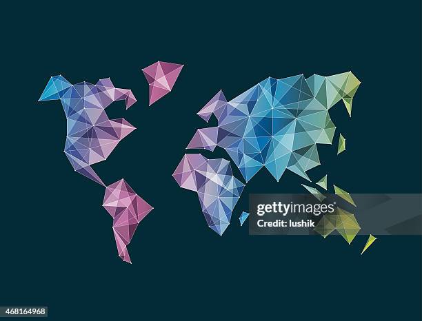 Triangular Geographic Map 258 Triangular World Map Stock Photos, High-Res Pictures, and Images ...