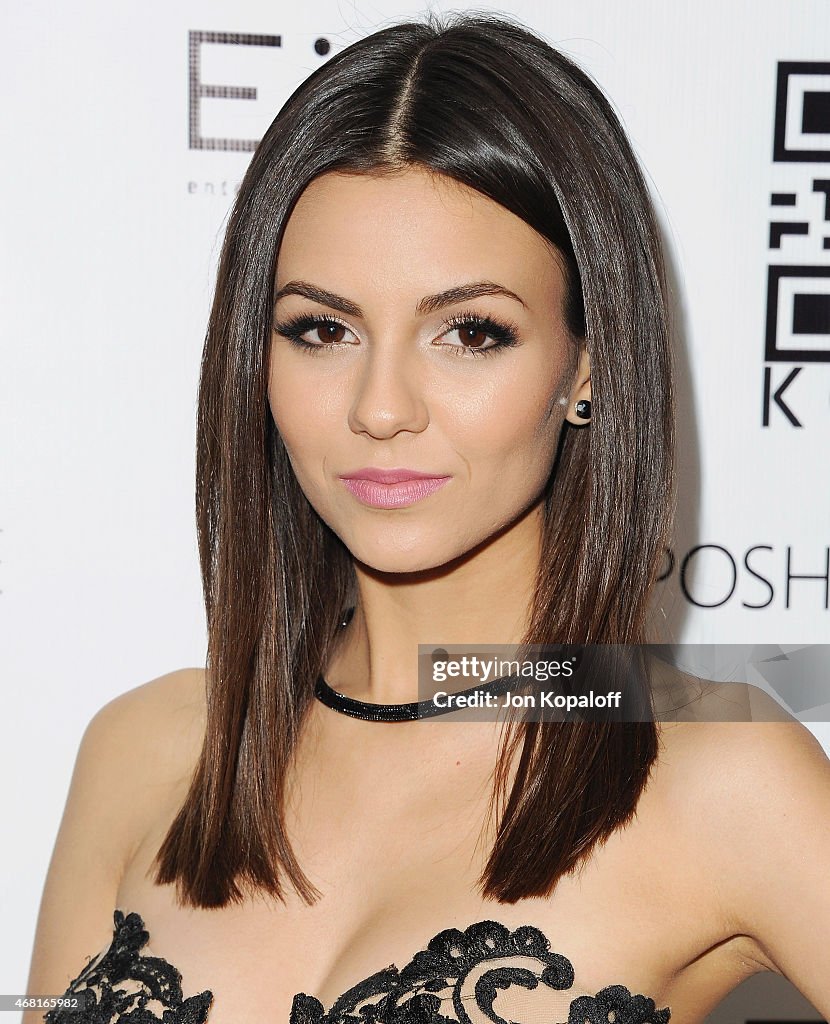 Cover Girl Victoria Justice Hosts Kode Mag Spring Issue Release Party