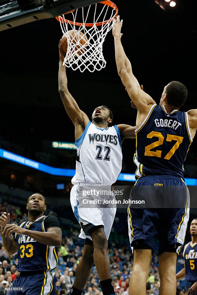 Utah Jazz v Minnesota Timberwolves