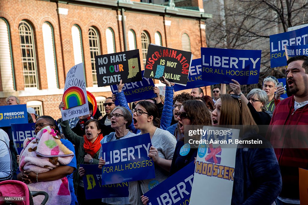 Indianapolis Reacts To Indiana's Controversial Religious Freedom Act