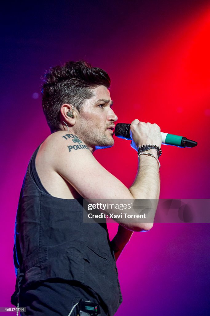 The Script Perform in Concert in Barcelona