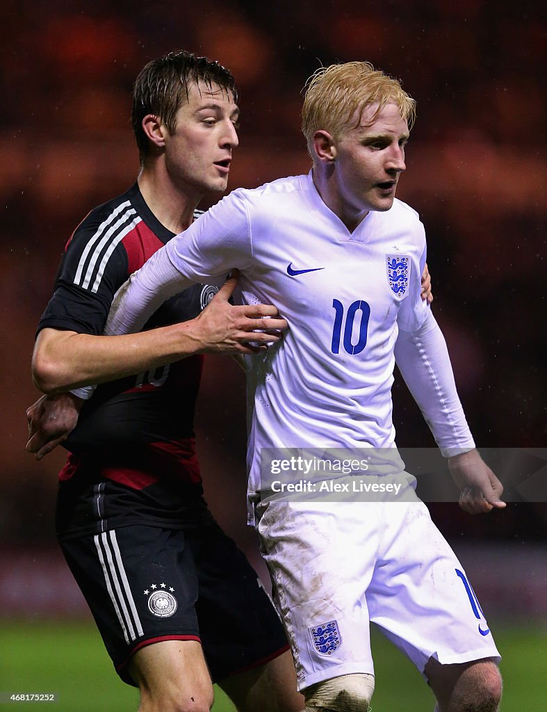 U21 England v U21 Germany - International Friendly