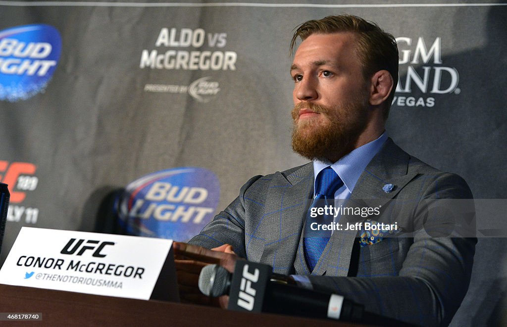 UFC 189 World Championship Press Tour - London