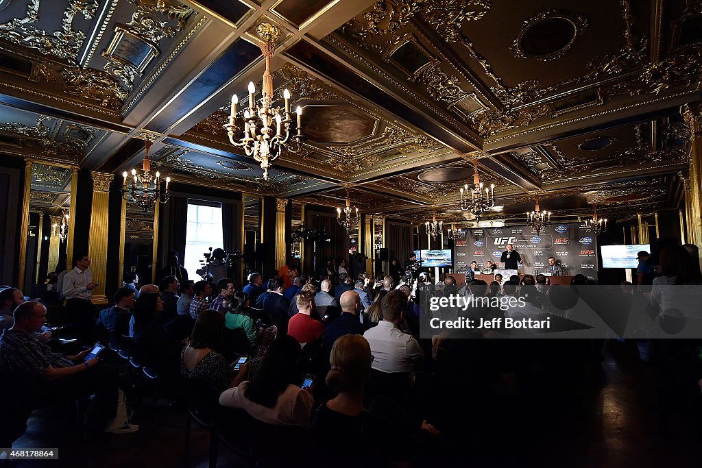 UFC 189 World Championship Press Tour - London