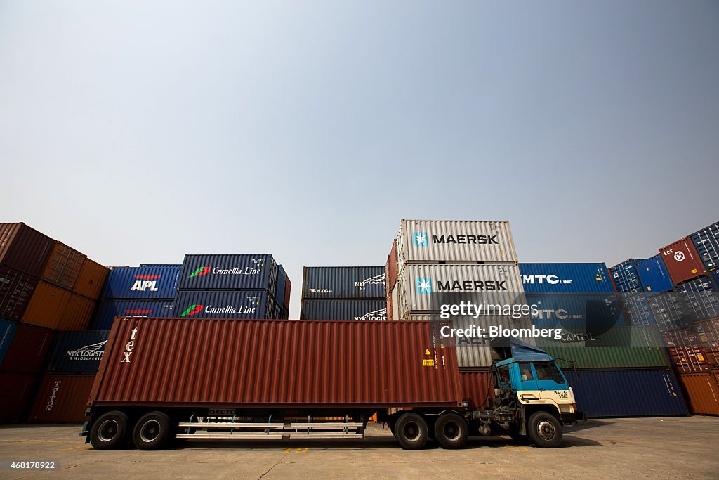 Uiwang Inland Container Depot (ICD) Ahead Of Trade Figures