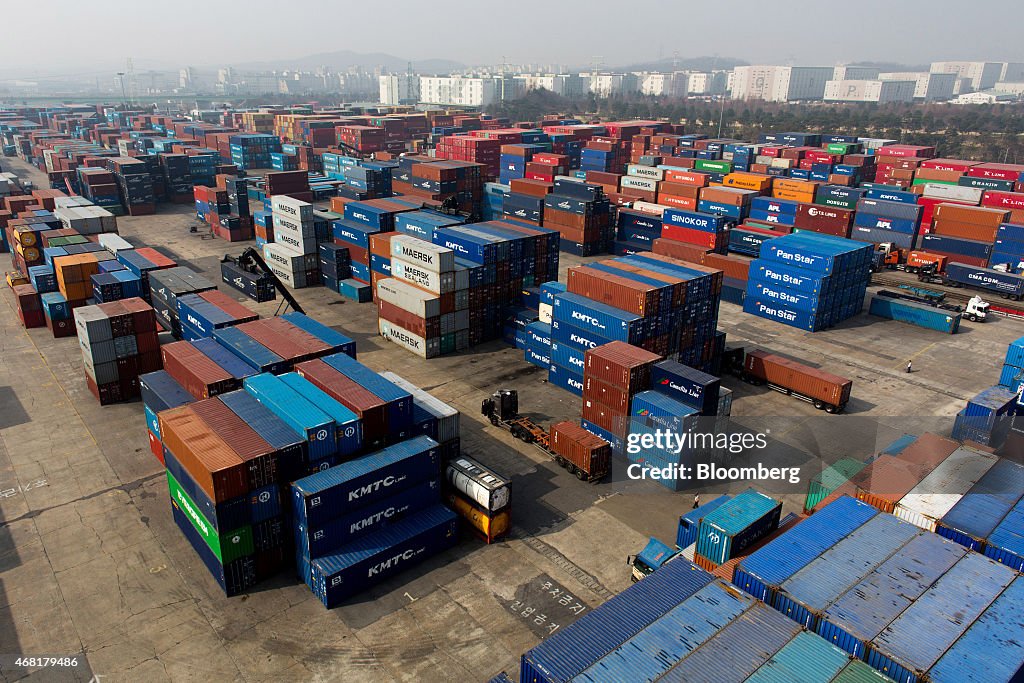 Uiwang Inland Container Depot (ICD) Ahead Of Trade Figures