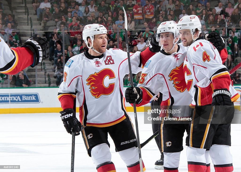 Calgary Flames v Dallas Stars