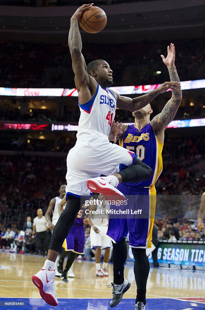 Los Angeles Lakers v Philadelphia 76ers