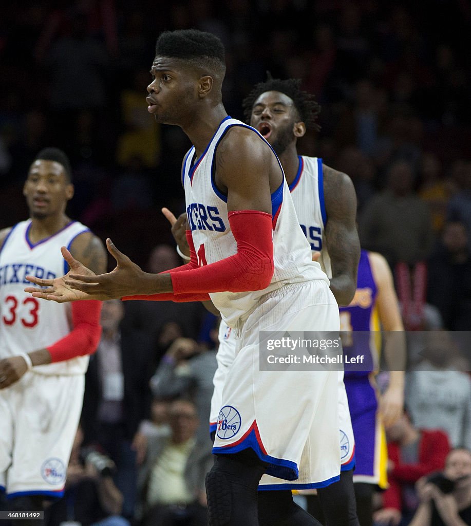 Los Angeles Lakers v Philadelphia 76ers