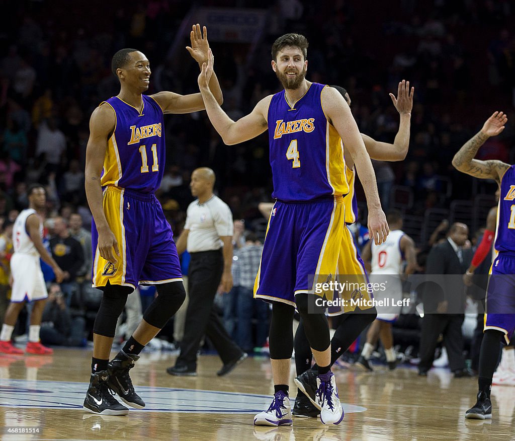 Los Angeles Lakers v Philadelphia 76ers