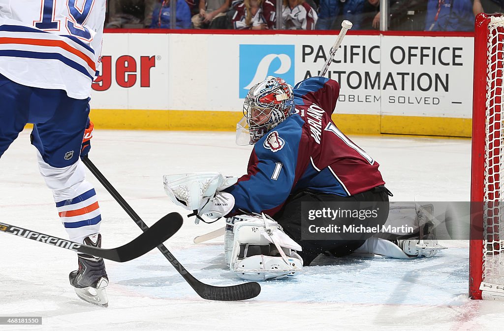 Edmonton Oilers v Colorado Avalanche