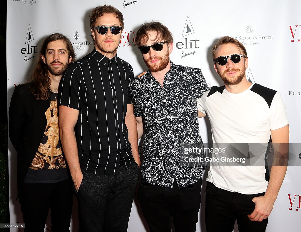 Imagine Dragons Host Vegas Magazine's Spring Issue Celebration