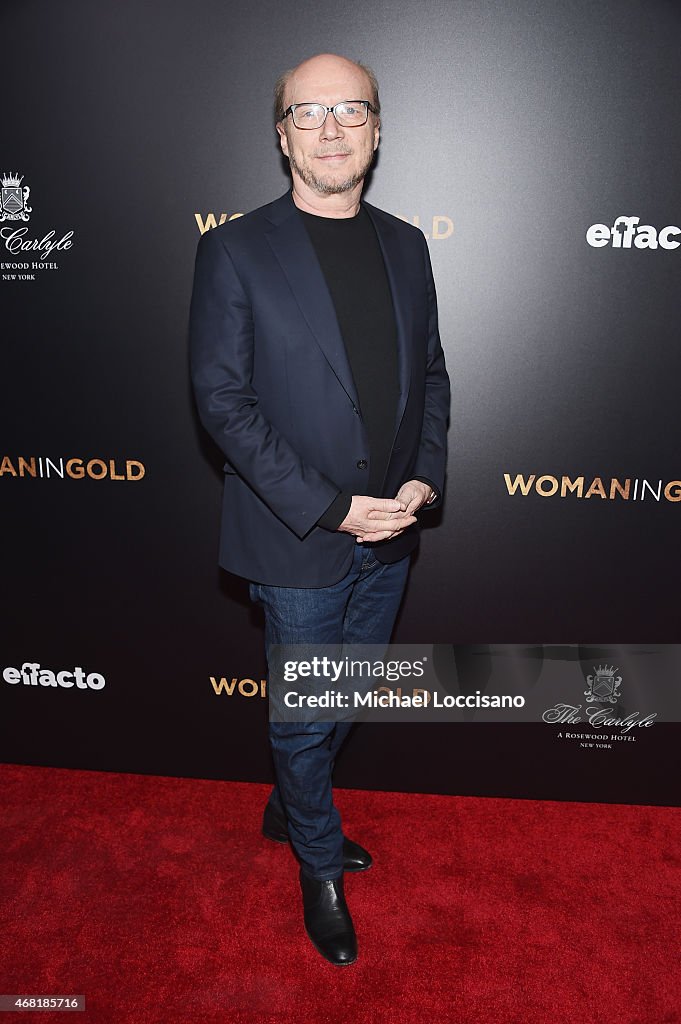 "Woman In Gold" New York Premiere