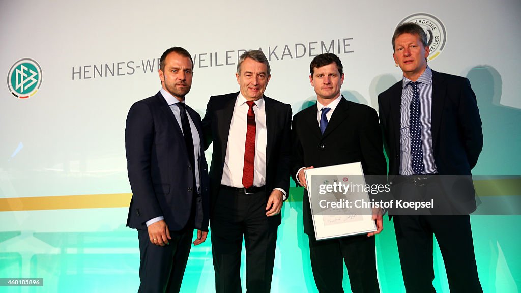 Coaching Award Ceremony & Closing Event UEFA Pro Coaching Course 2014/2015