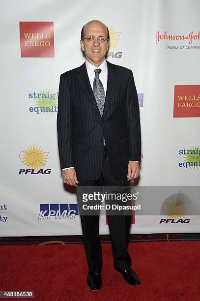 Jorge Mesquita attends the 7th Annual PFLAG National Straight For Equality Awards Gala at The New York Marriott Marquis on March 30, 2015 in New York...