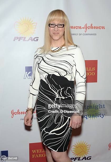 Allyson Dylan Robinson attends the 7th Annual PFLAG National Straight For Equality Awards Gala at The New York Marriott Marquis on March 30, 2015 in...