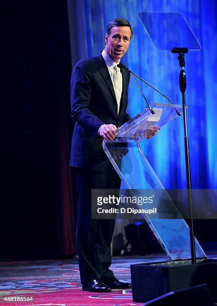 President and CEO of Marriott International Arne Sorenson speaks onstage at the 7th Annual PFLAG National Straight For Equality Awards Gala at The...