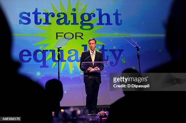 President and CEO of Marriott International Arne Sorenson speaks onstage at the 7th Annual PFLAG National Straight For Equality Awards Gala at The...