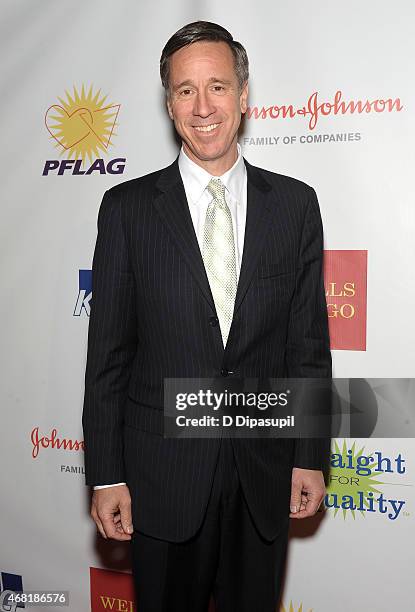 President and CEO of Marriott International Arne Sorenson attends the 7th Annual PFLAG National Straight For Equality Awards Gala at The New York...