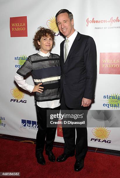 Producer Jill Soloway and President and CEO of Marriott International Arne Sorenson attend the 7th Annual PFLAG National Straight For Equality Awards...