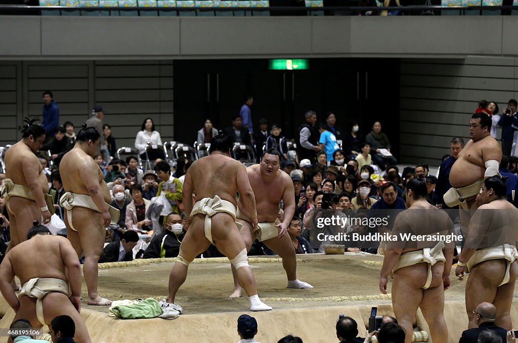 Sumo Tournament In Himeji