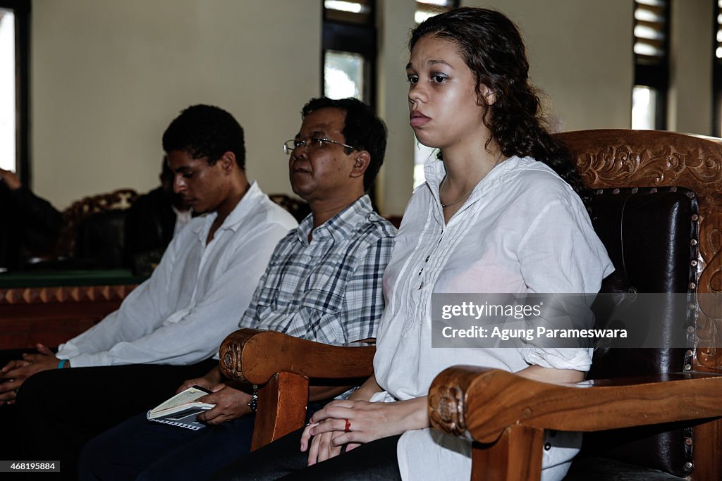 Heather Mack and Tommy Schaefer Arrive For Bali Murder Trial