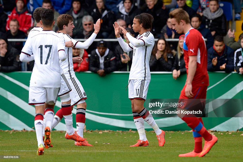 U19 Germany v U19 Czech Republic - UEFA Under19 Elite Round