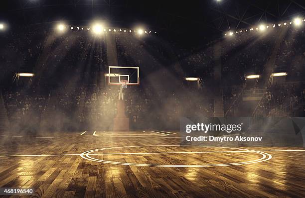 basketball arena - basketball stadium stockfoto's en -beelden