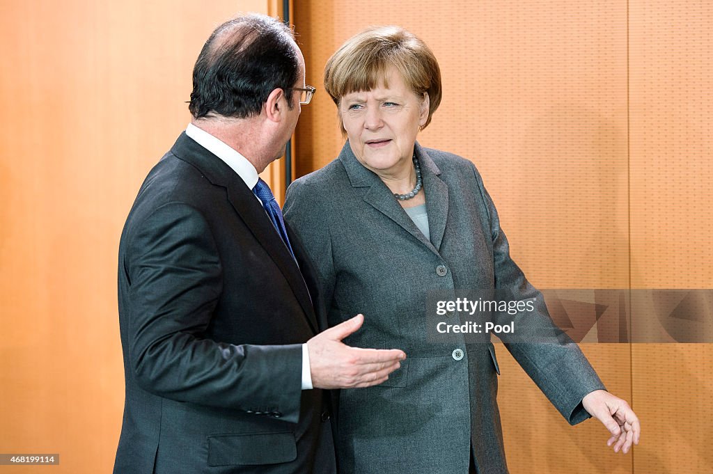 German-French Government Talks In Berlin