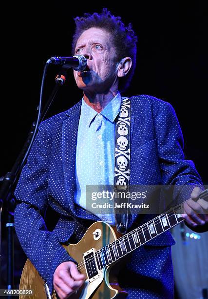 Blondie Chaplin performs onstage at Brian Fest: A Night To Celebrate The Music Of Brian Wilson at The Fonda Theatre on March 30, 2015 in Los Angeles,...