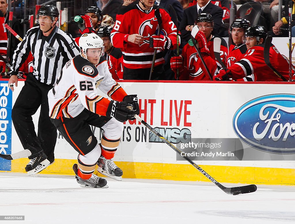 Anaheim Ducks v New Jersey Devils