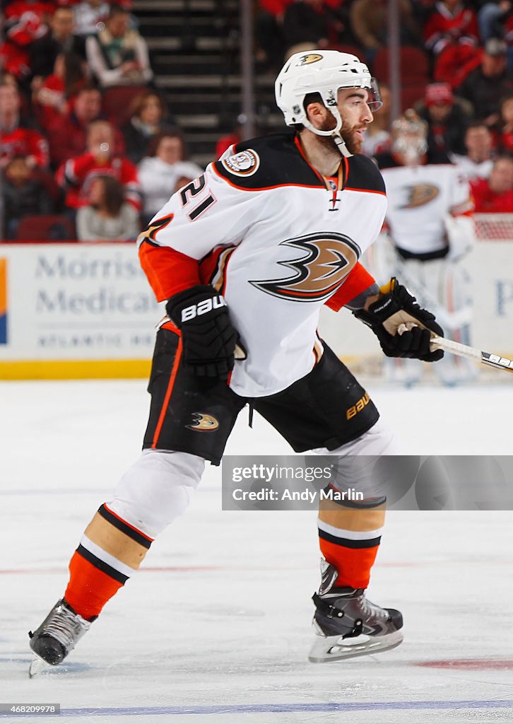 Anaheim Ducks v New Jersey Devils