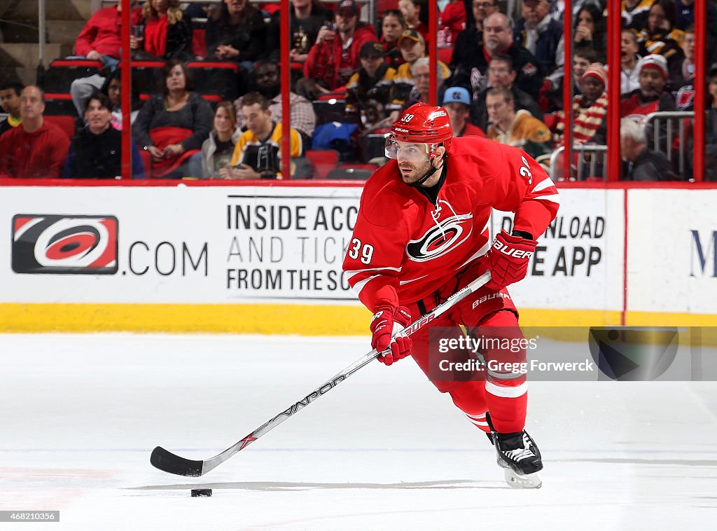 Boston Bruins v Carolina Hurricanes