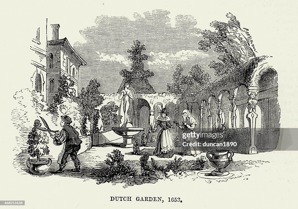 17th Century Dutch Garden