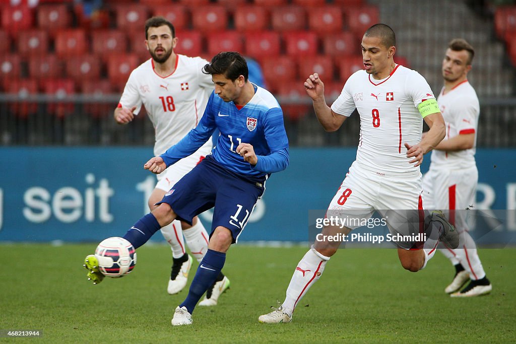 Switzerland v USA - International Friendly