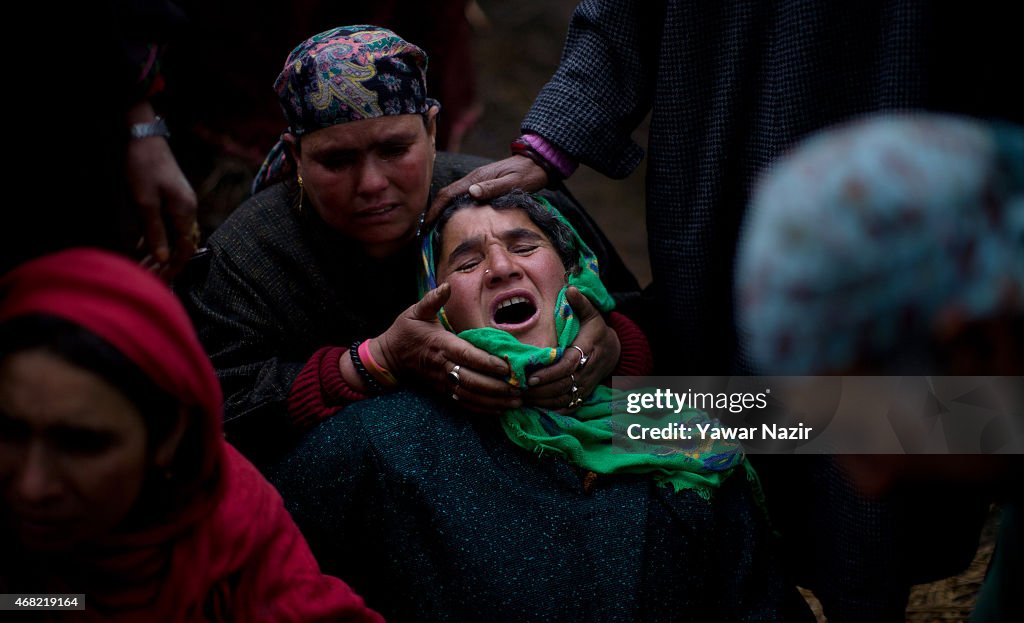 Victims Laid To Rest After Landslide In Kashmir