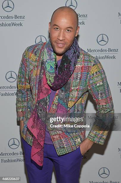 Director of Operations at Ralph Lauren Alexander Cook attends the Mercedes-Benz Star Lounge during Mercedes-Benz Fashion Week Fall 2014 at Lincoln...