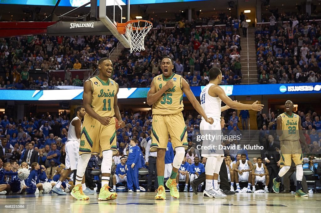 University of Notre Dame vs University of Kentucky, 2015 NCAA Midwest Regional Finals