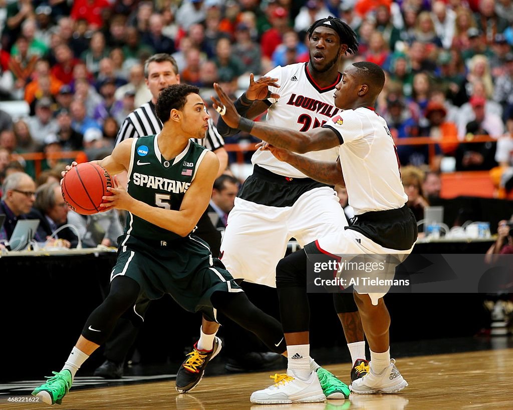 University of Louisville vs Michigan State University, 2015 NCAA East Regional Finals