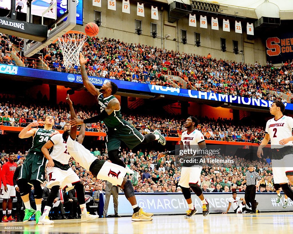 University of Louisville vs Michigan State University, 2015 NCAA East Regional Finals