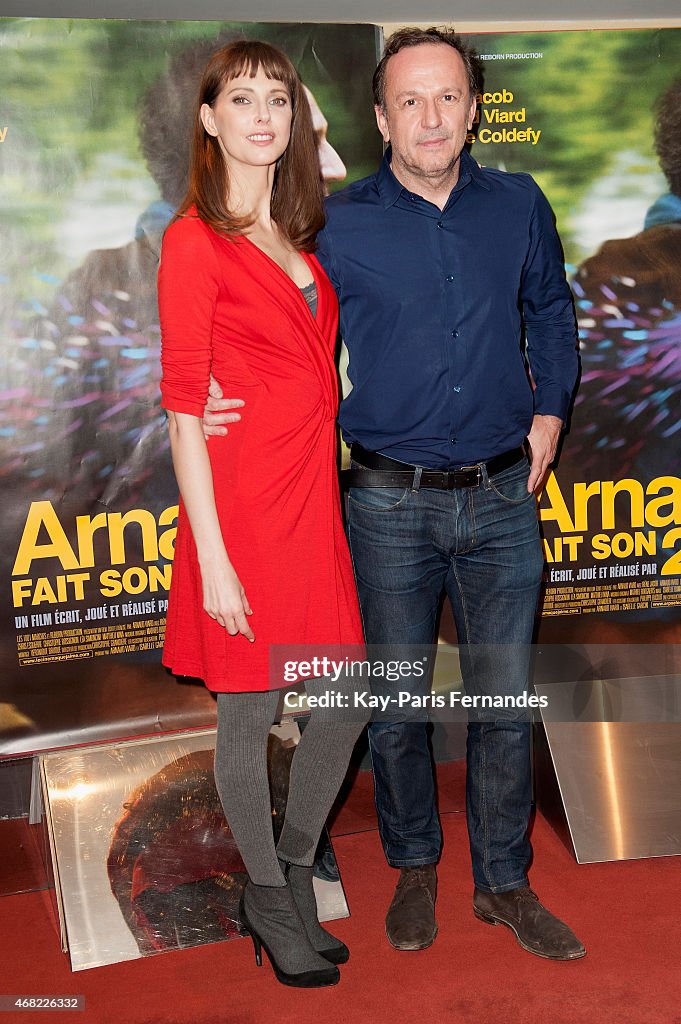 'Arnaud Fait Son 2eme Film' Paris Premiere At Cinema UGC Les Halles