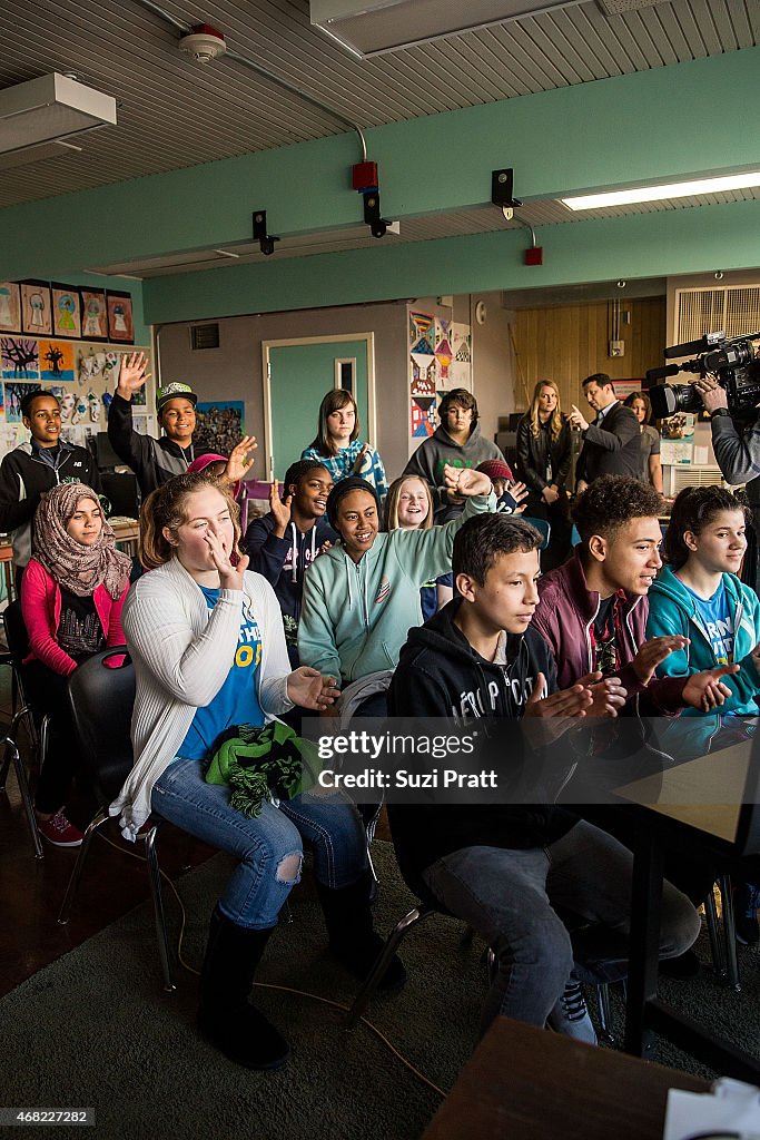 We Day Seattle Talent Announcement With Coach Pete Carroll And Washington State Students