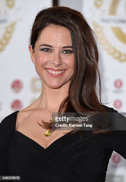 Belinda Stewart-Wilson attends the National Film Awards at Porchester Hall on March 31, 2015 in London, England.