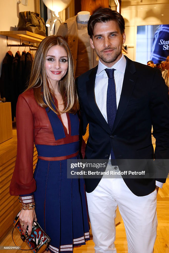 Tommy Hilfiger : Boutique Opening At Boulevard Capucines In Paris